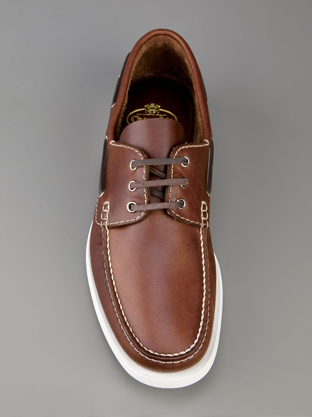 Church's Boat Shoes in Brown for Men - Lyst