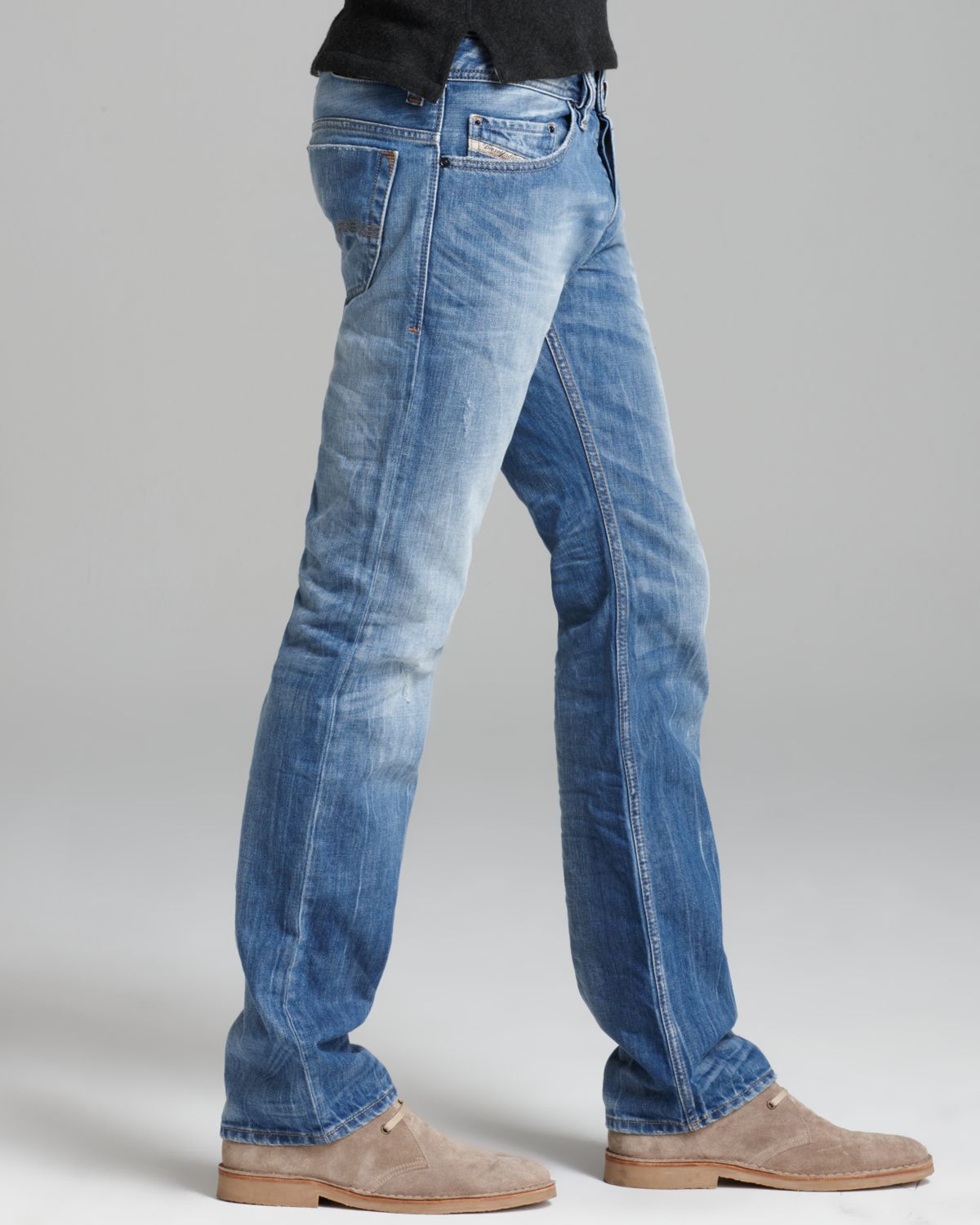 DIESEL Denim Jeans - Safado Straight Fit In Sky in Blue for Men - Lyst