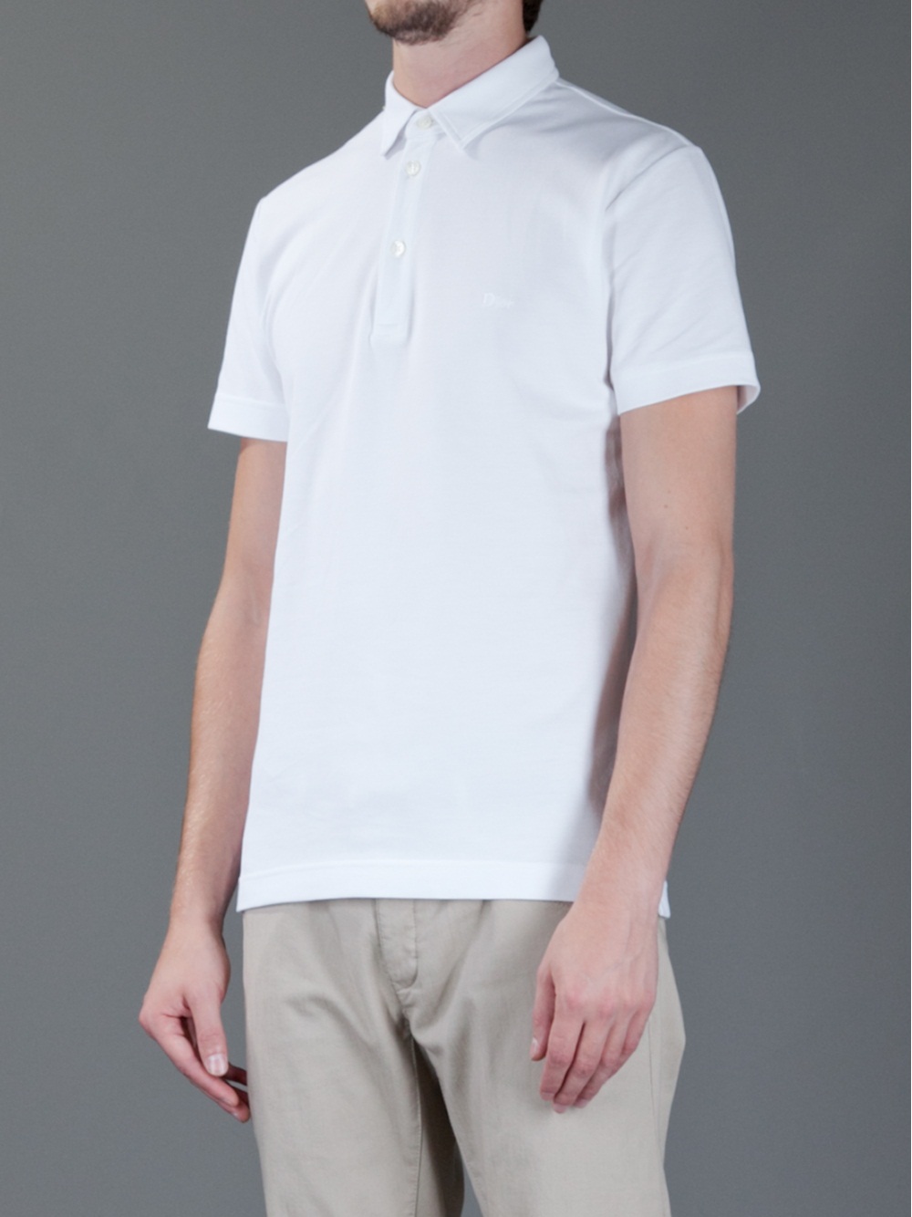 dior polo white