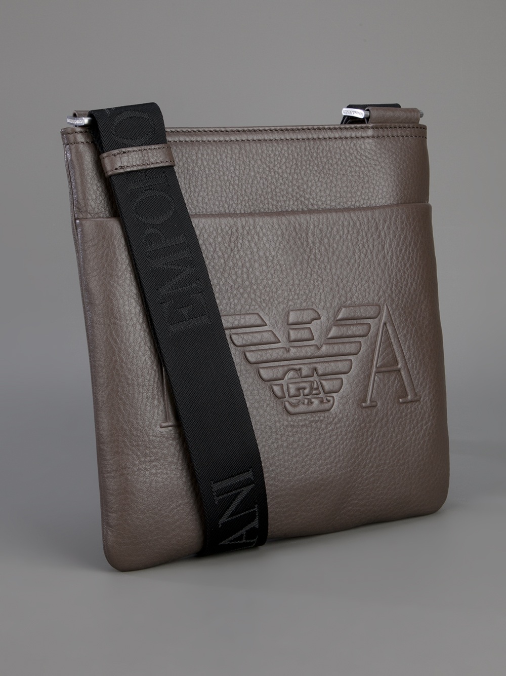 armani mens cross bag