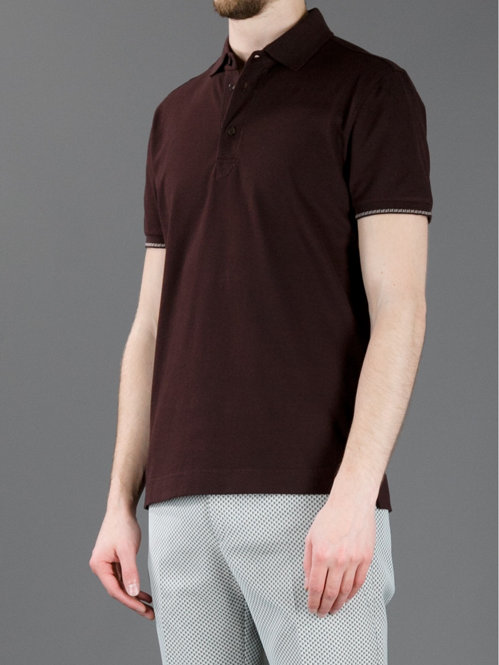 fendi polo shirt men's sale