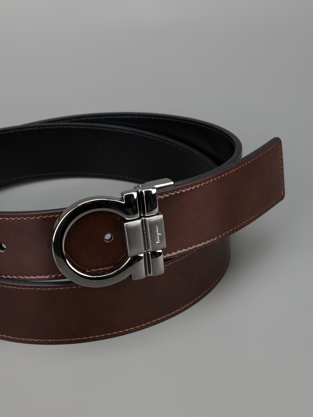 ferragamo embossed belt