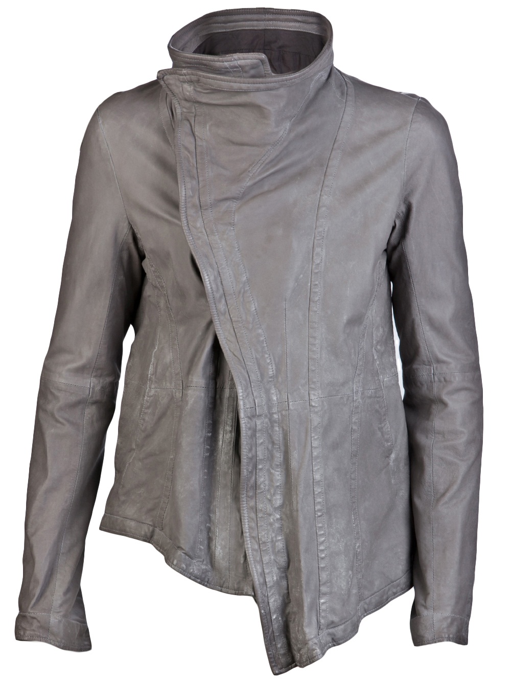 Julius Leather Jacket in Grey (Gray) for Men - Lyst