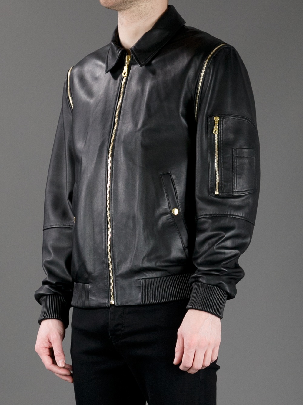 Kenzo Embroidered Bomber Jacket in Black for Men Lyst