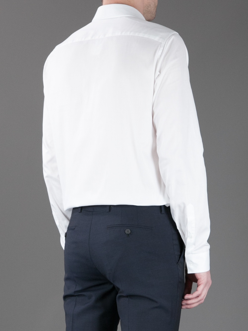 KENZO Button Up Shirt in White for Men - Lyst