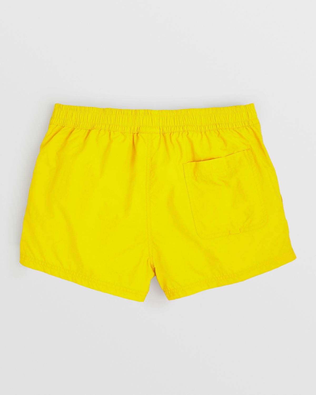 womens yellow swim shorts