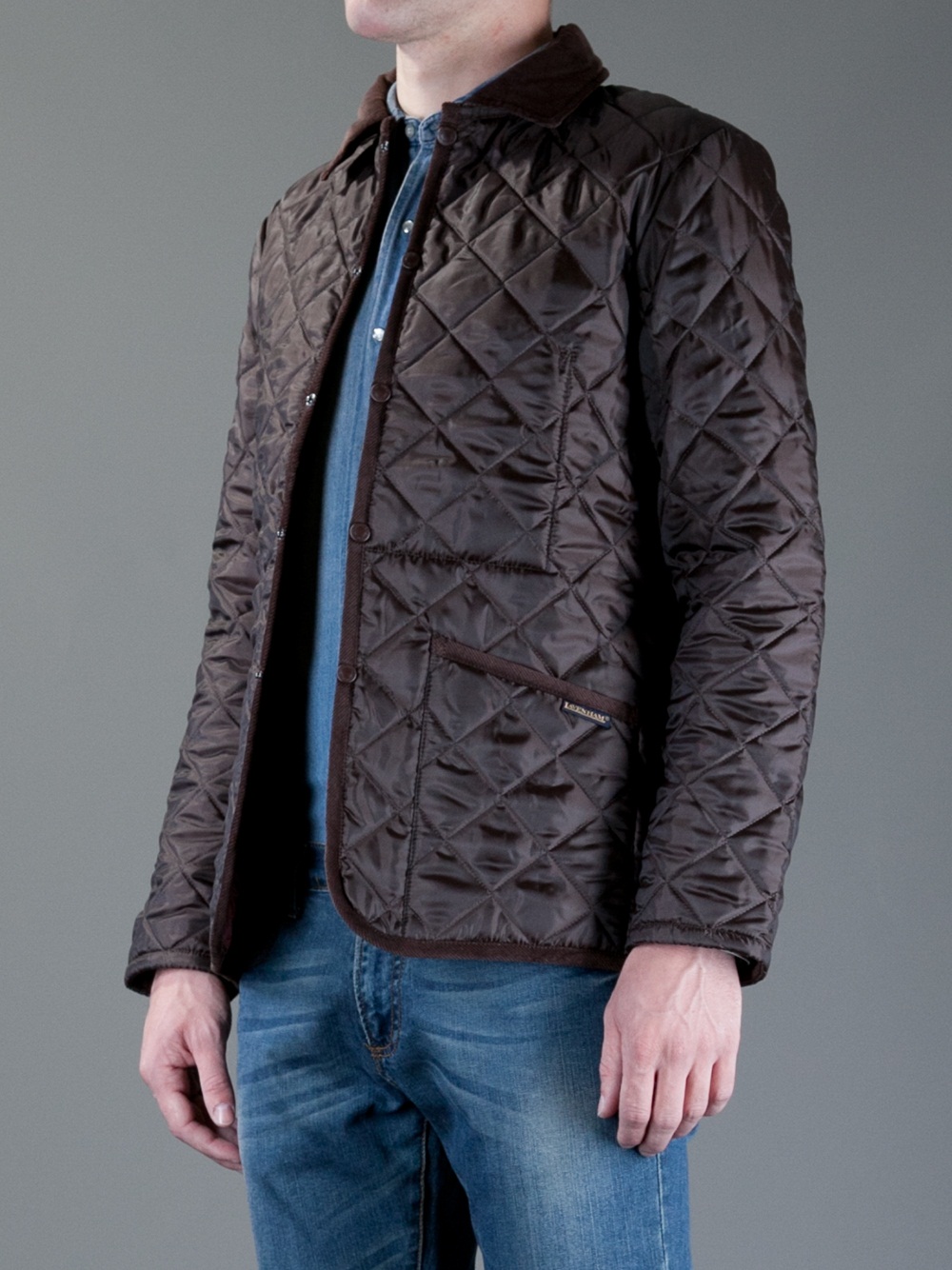 Lavenham Quilted Jacket in Brown for Men - Lyst