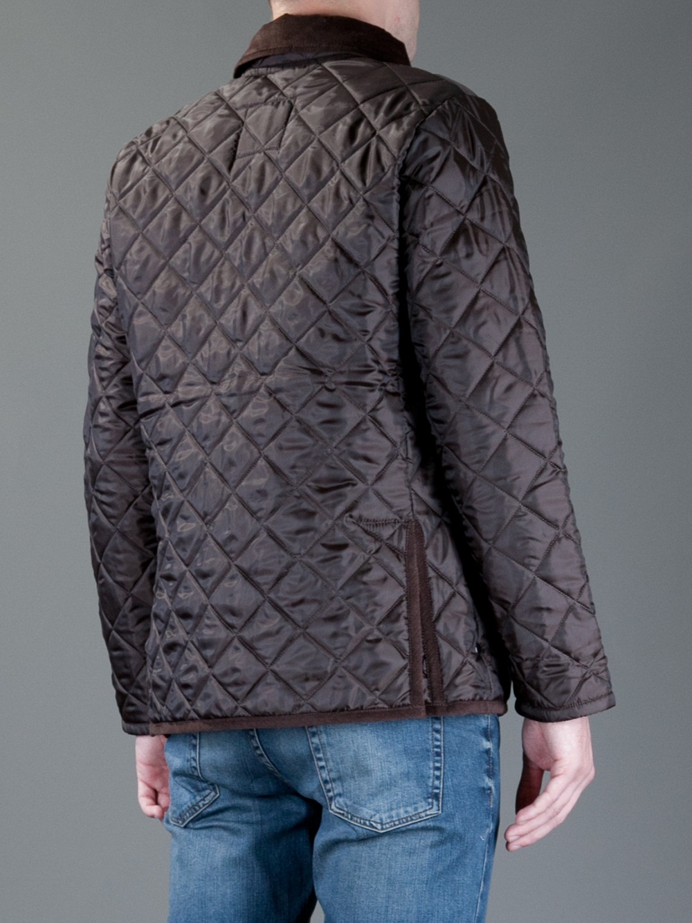 Lavenham Quilted Jacket in Brown for Men Lyst