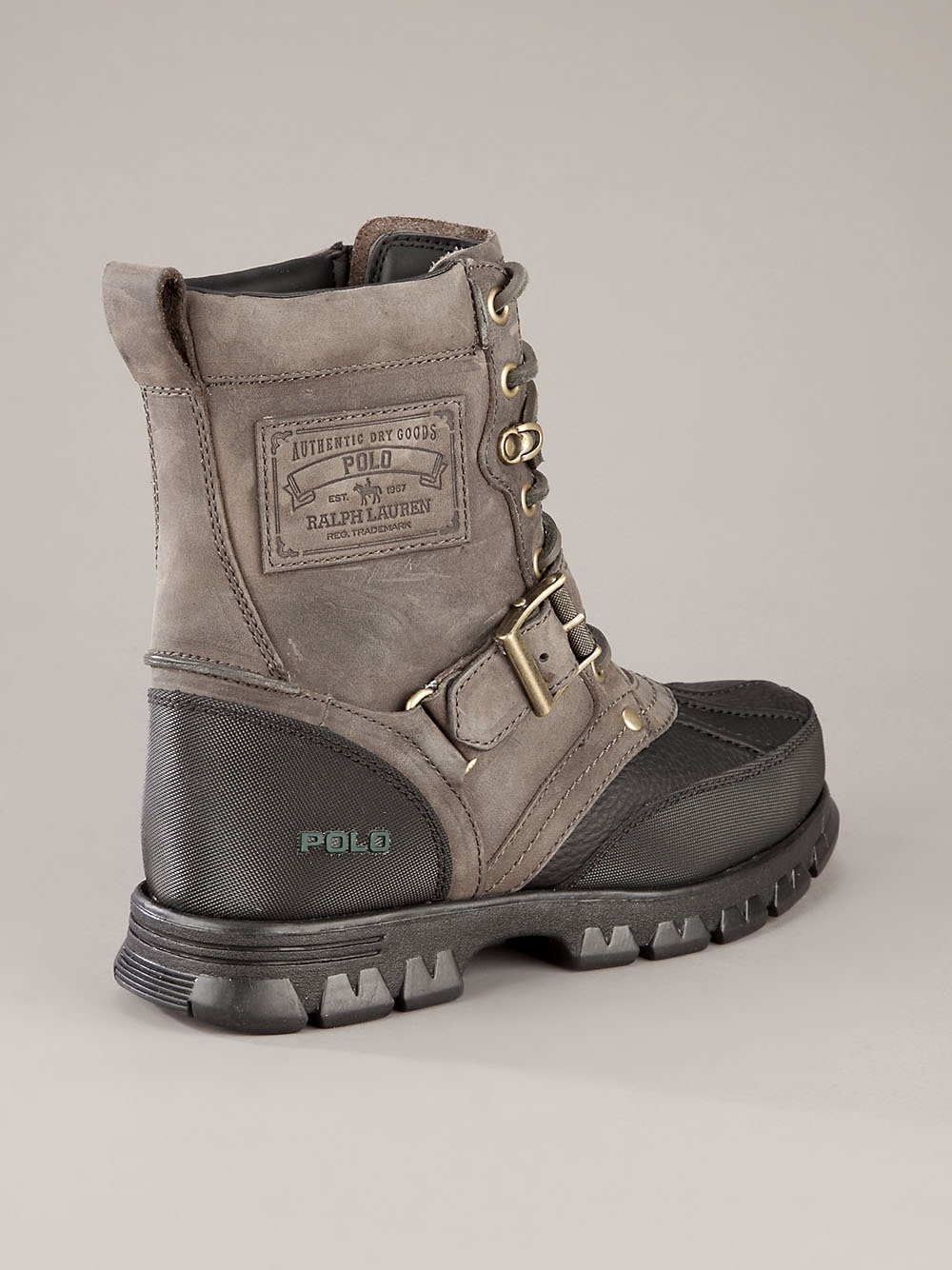 cheap gray boots