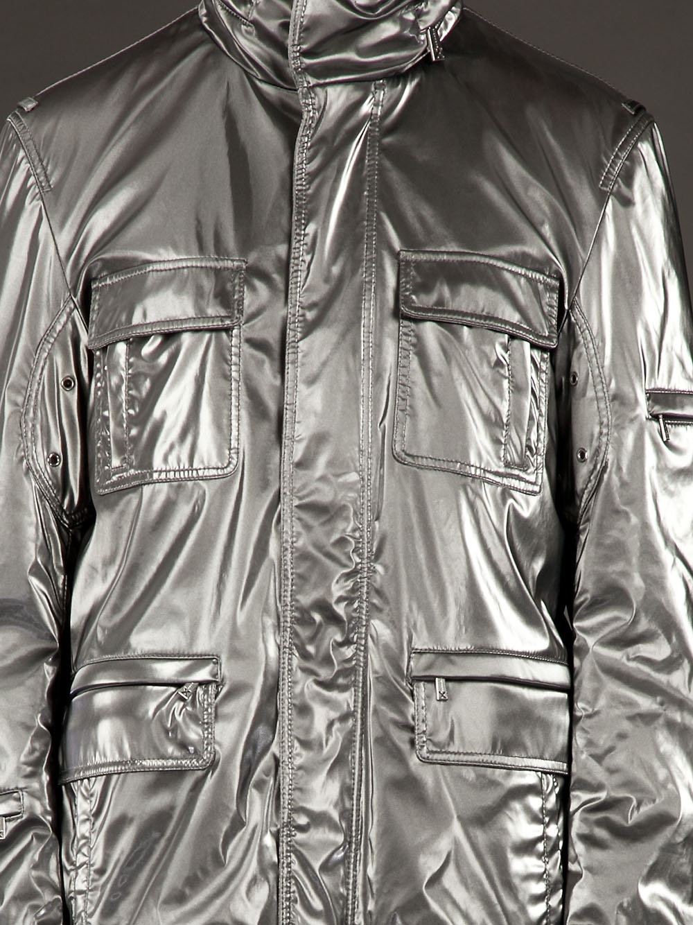 silver suits uk mens Men Jacket in Metallic X  Metallic for Richmond Lyst