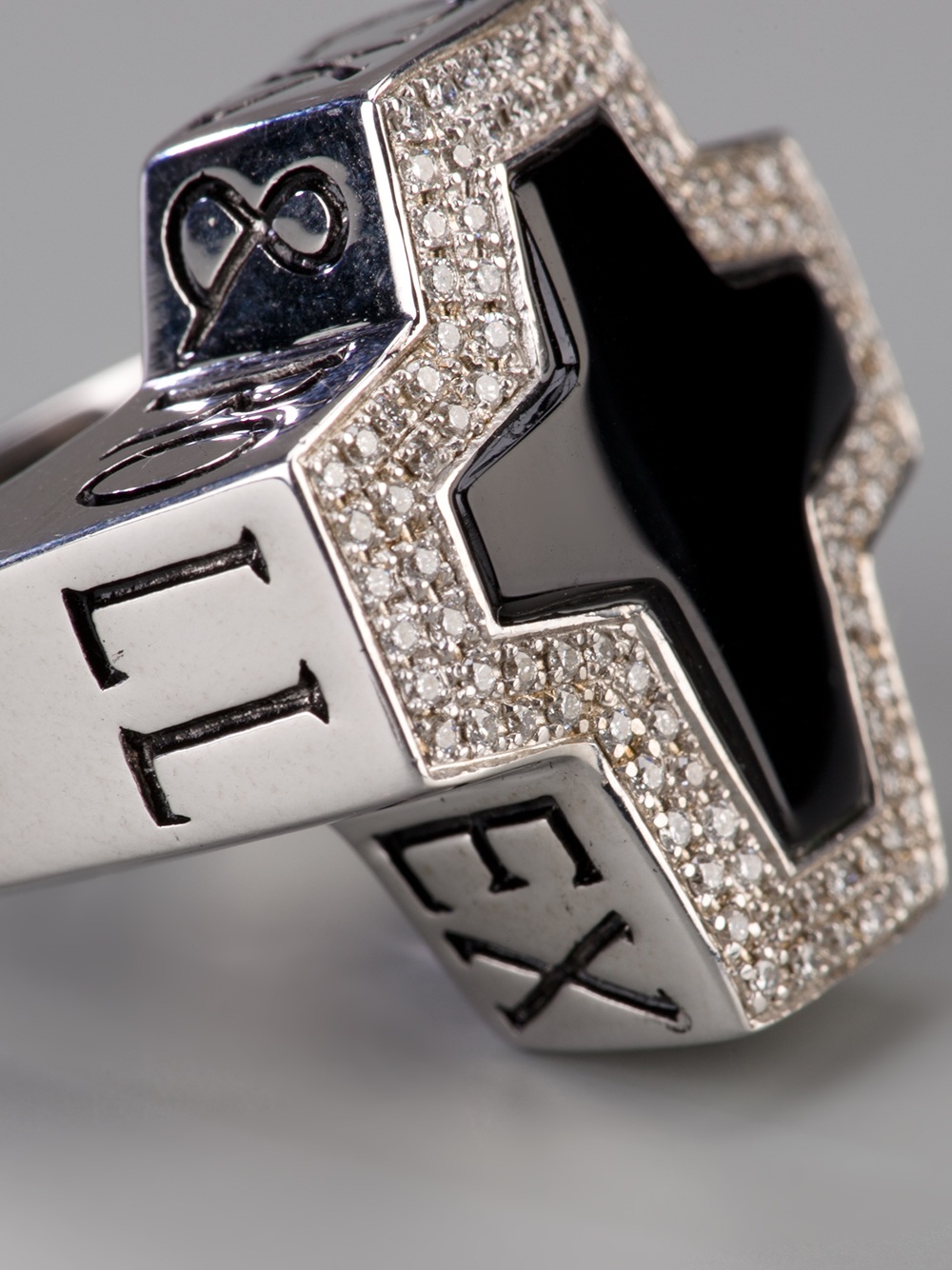 Stephen Webster Sex Drugs And Rock N Roll Cross Ring In Metallic Lyst 5948