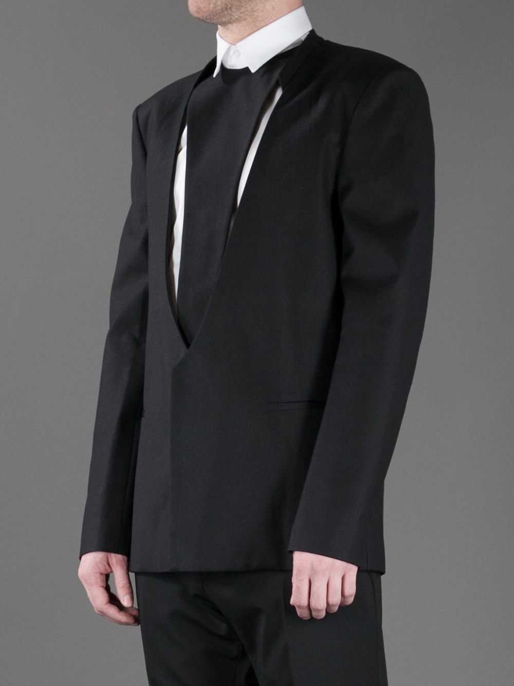 Thierry Mugler Jacket in Black for Men - Lyst