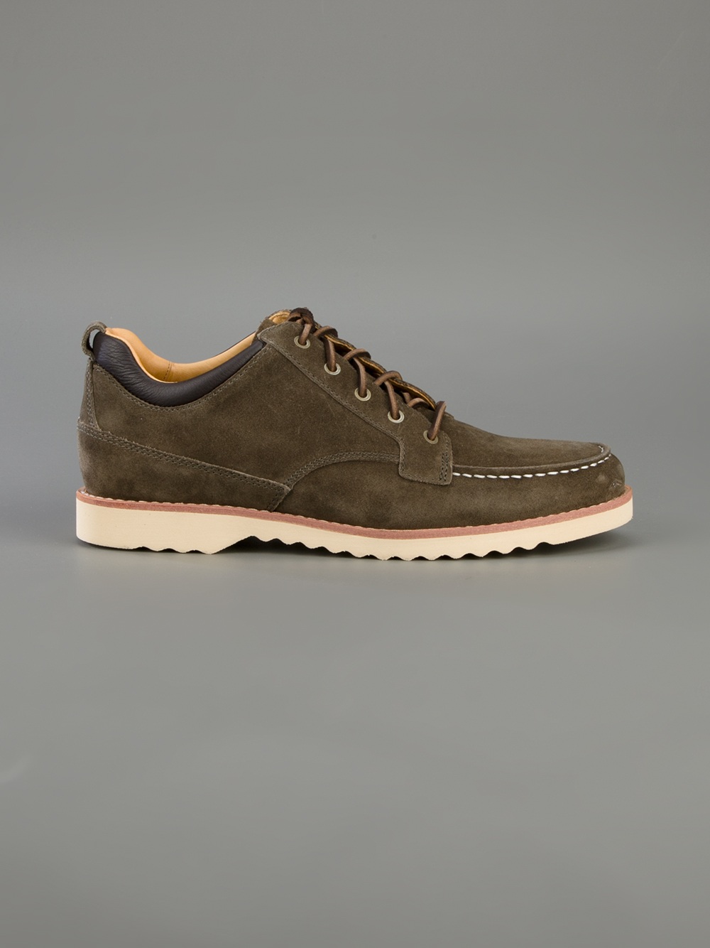 Timberland Abington Work Ox Suede Lace Up Shoe in Green for Men Lyst