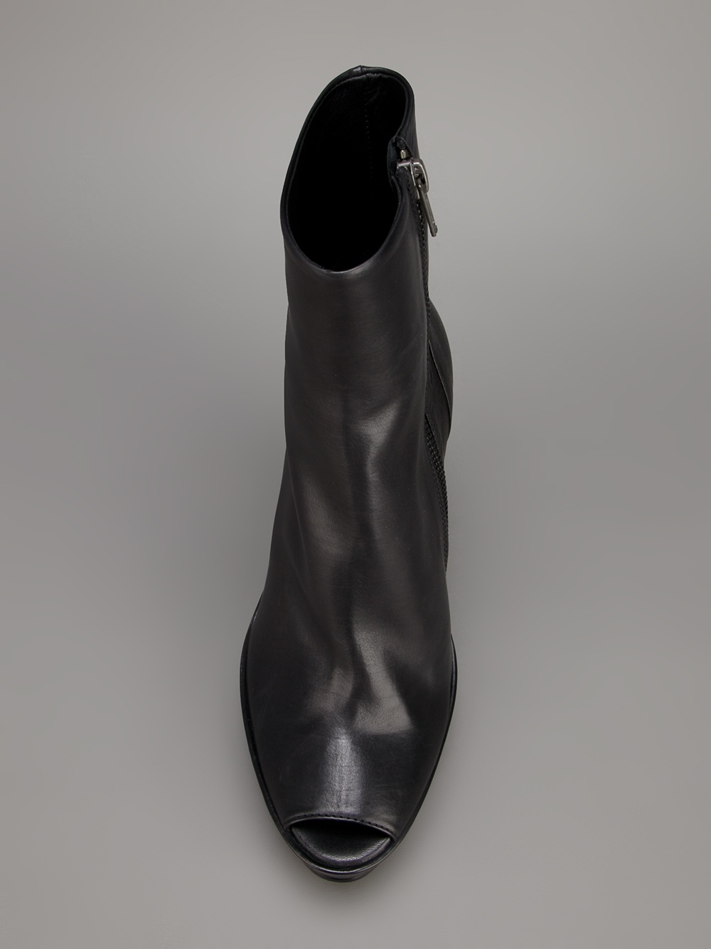 ann demeulemeester wedge boot