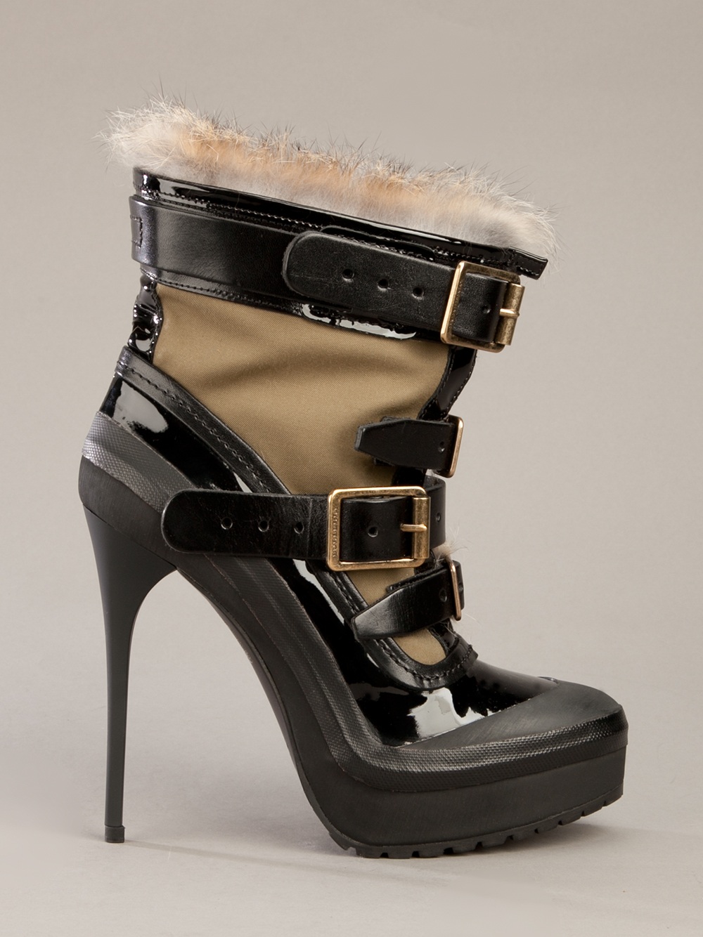 burberry high heel boots