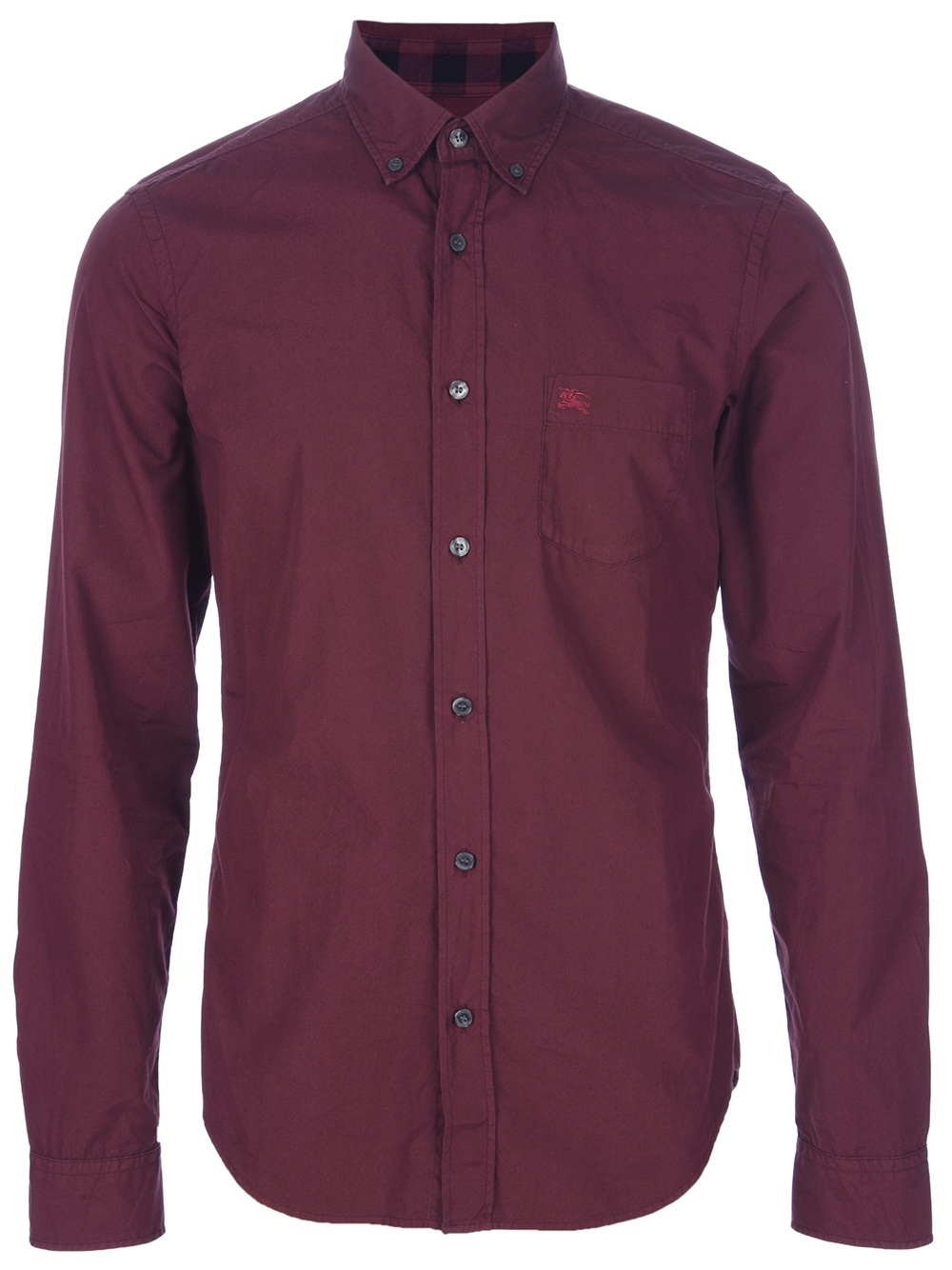 Burberry Brit Fred Shirt in Burgundy 