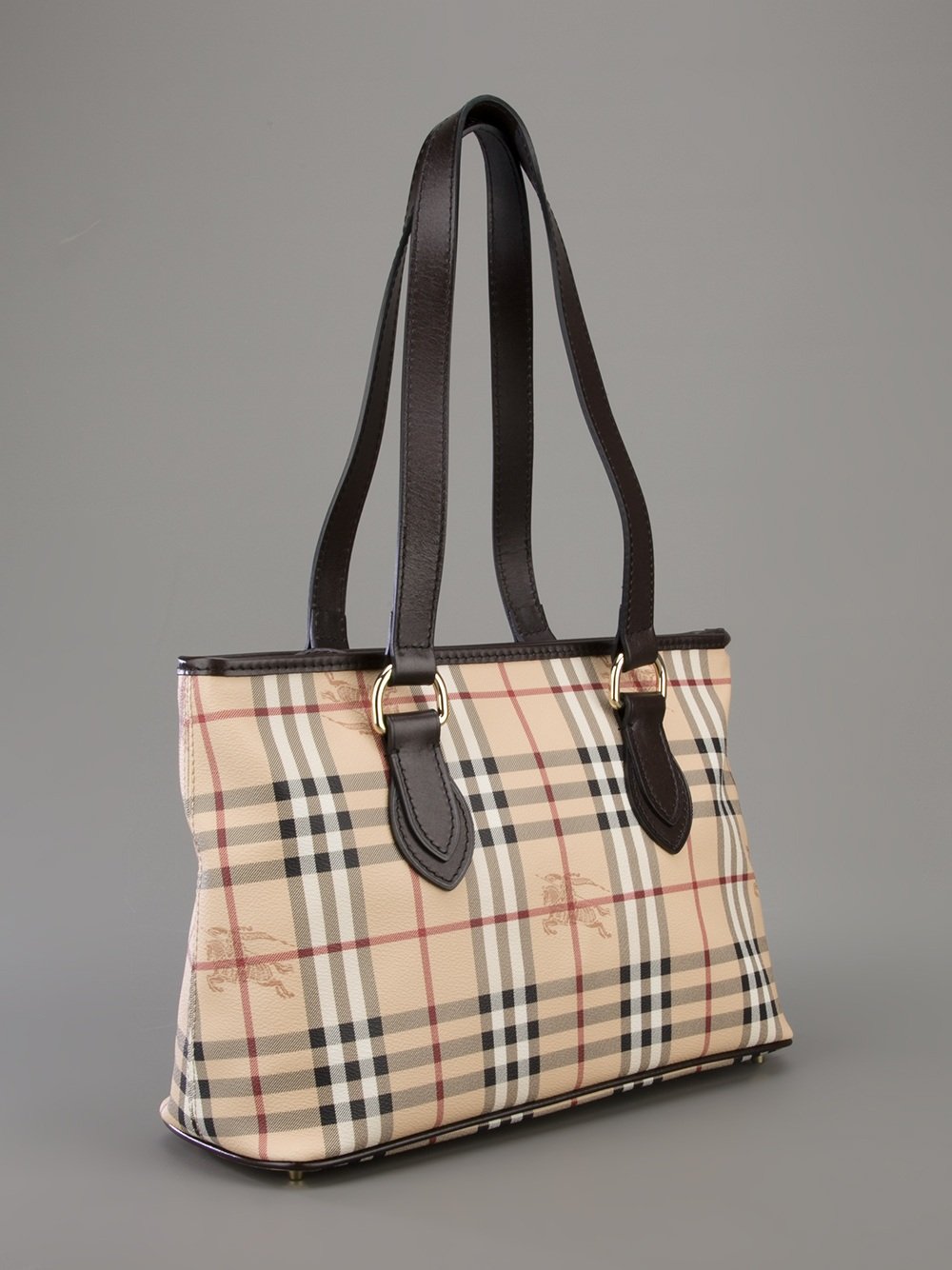 burberry monogram tote bag