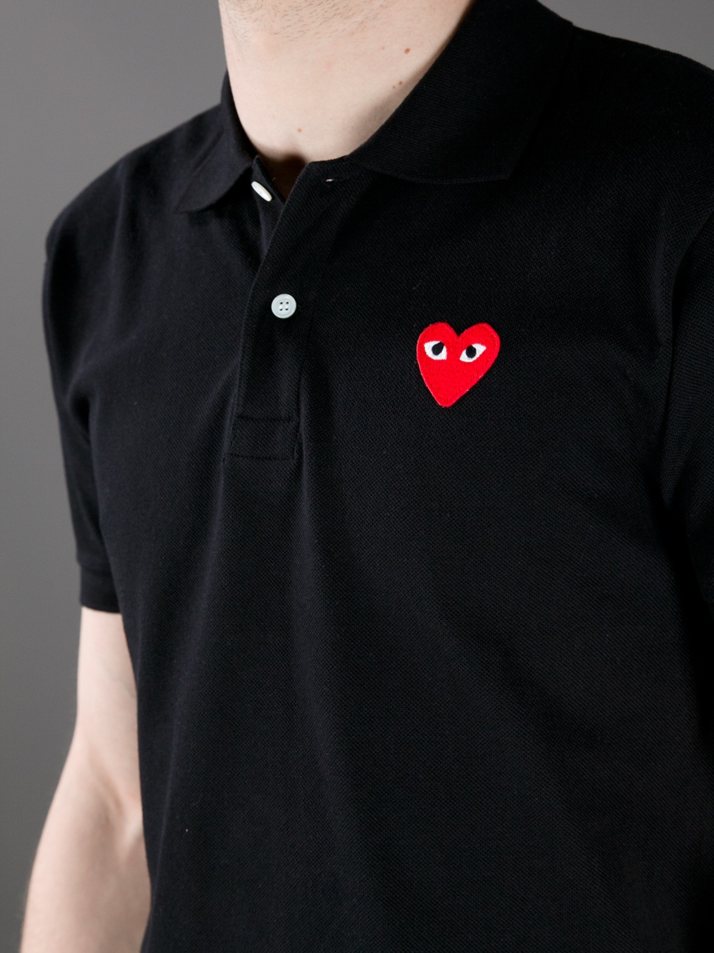 comme des garcons mens polo