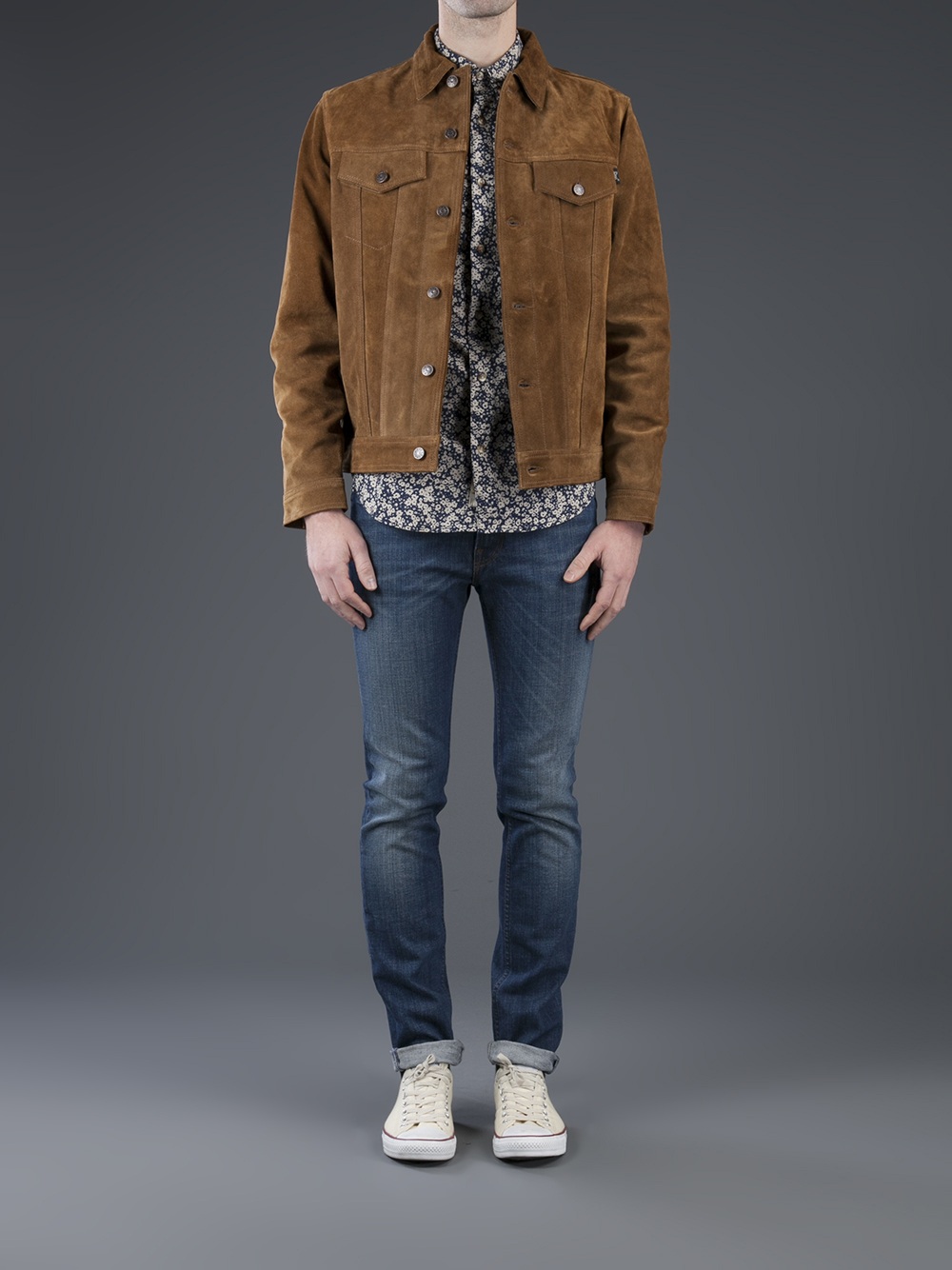 Deus Ex Machina Health Suede Jacket in Brown for Men - Lyst
