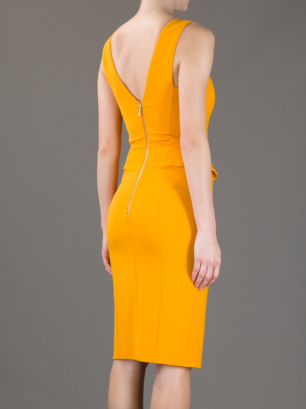 Lyst Emilio Pucci Shift Dress in Yellow