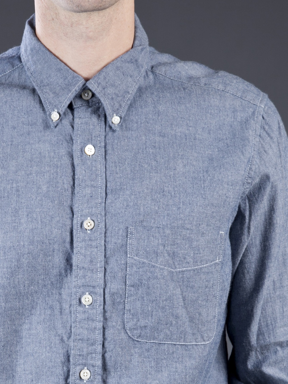 Engineered Garments 19th Century Bd Shirt in Blue for Men - Lyst