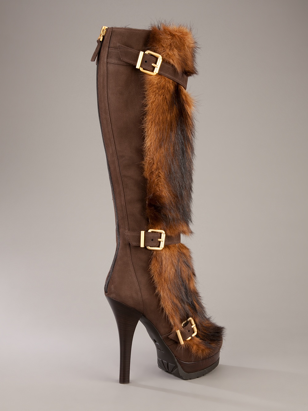 knee high fendi boots