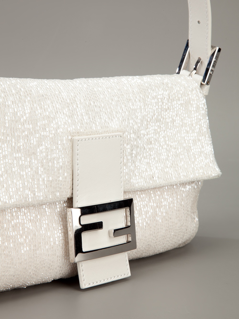 Fendi Baguette Bag in White Lyst