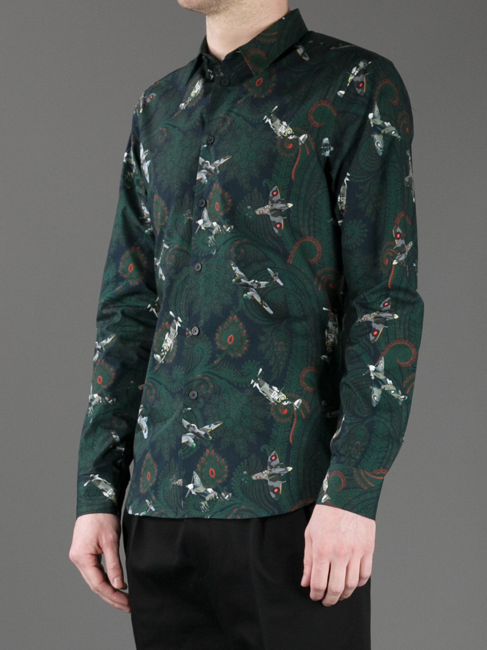 green givenchy shirt