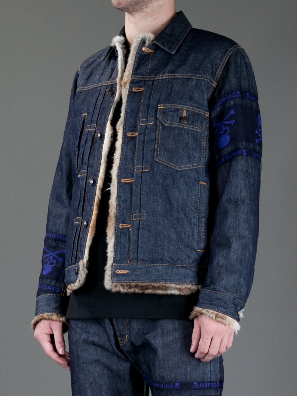 mastermind denim jacket