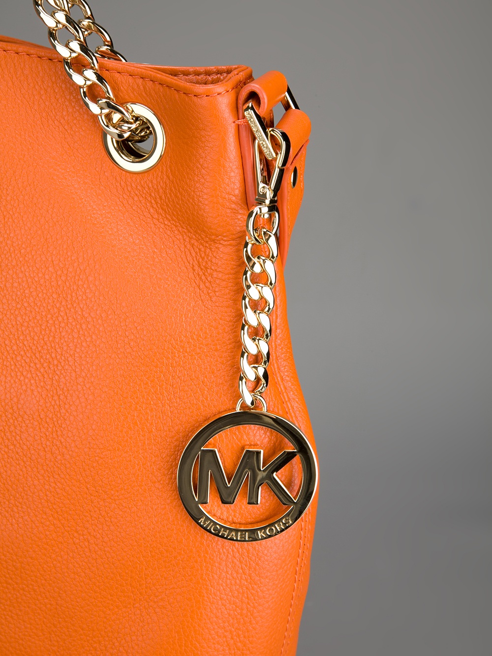 Michael Kors Shoulder Strap Tote Bag in Gold (Orange) - Lyst