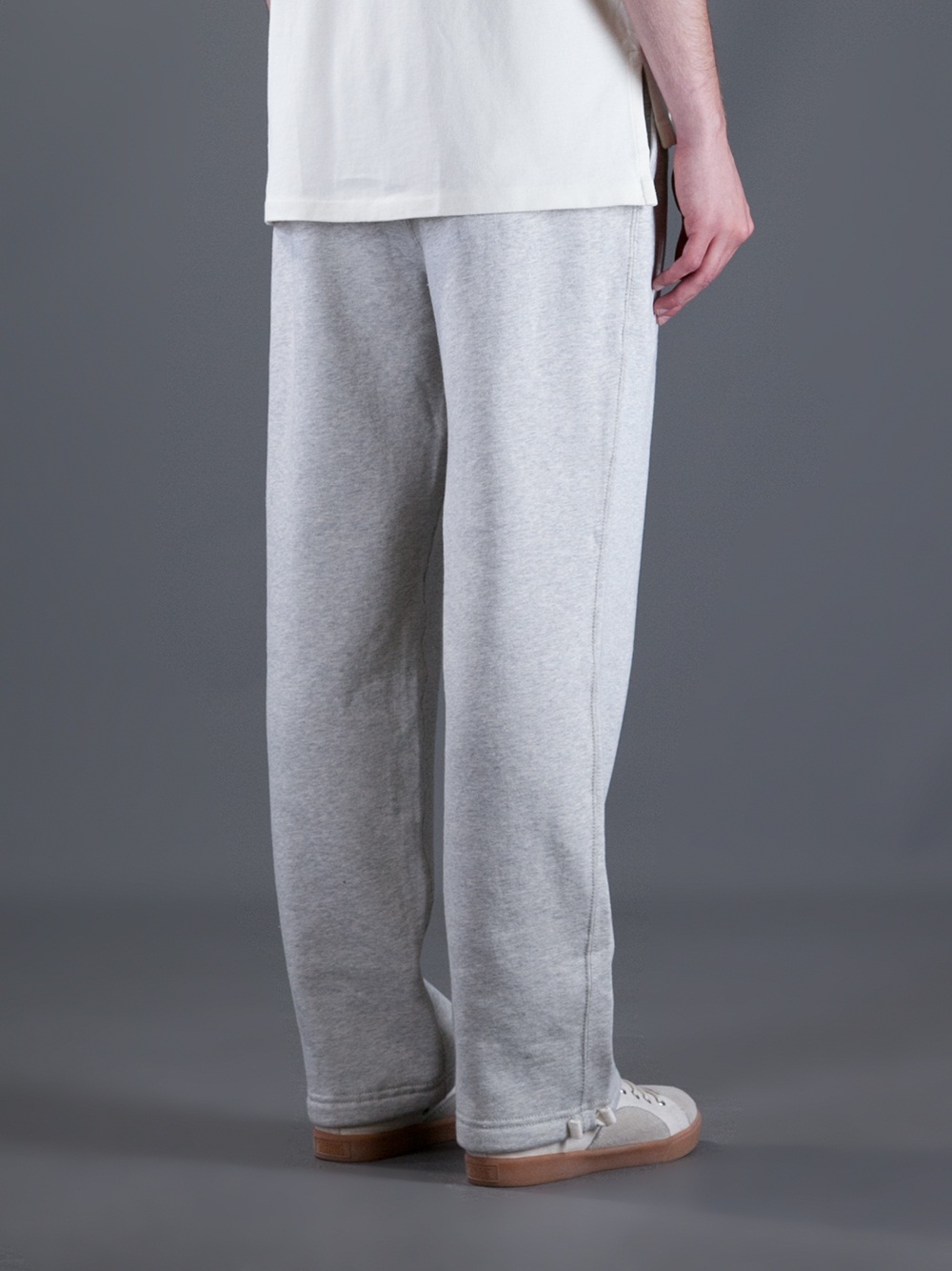 grey polo sweatpants
