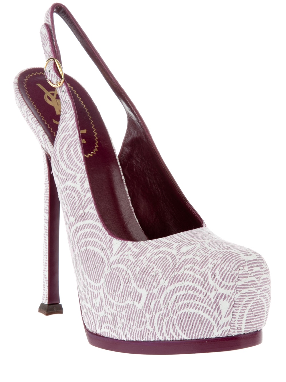 saint laurent tribute pump