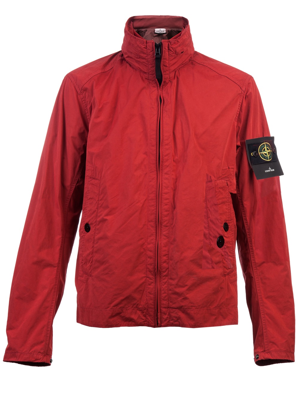 Stone Island Lightweight Jacket in Red for Men - Lyst