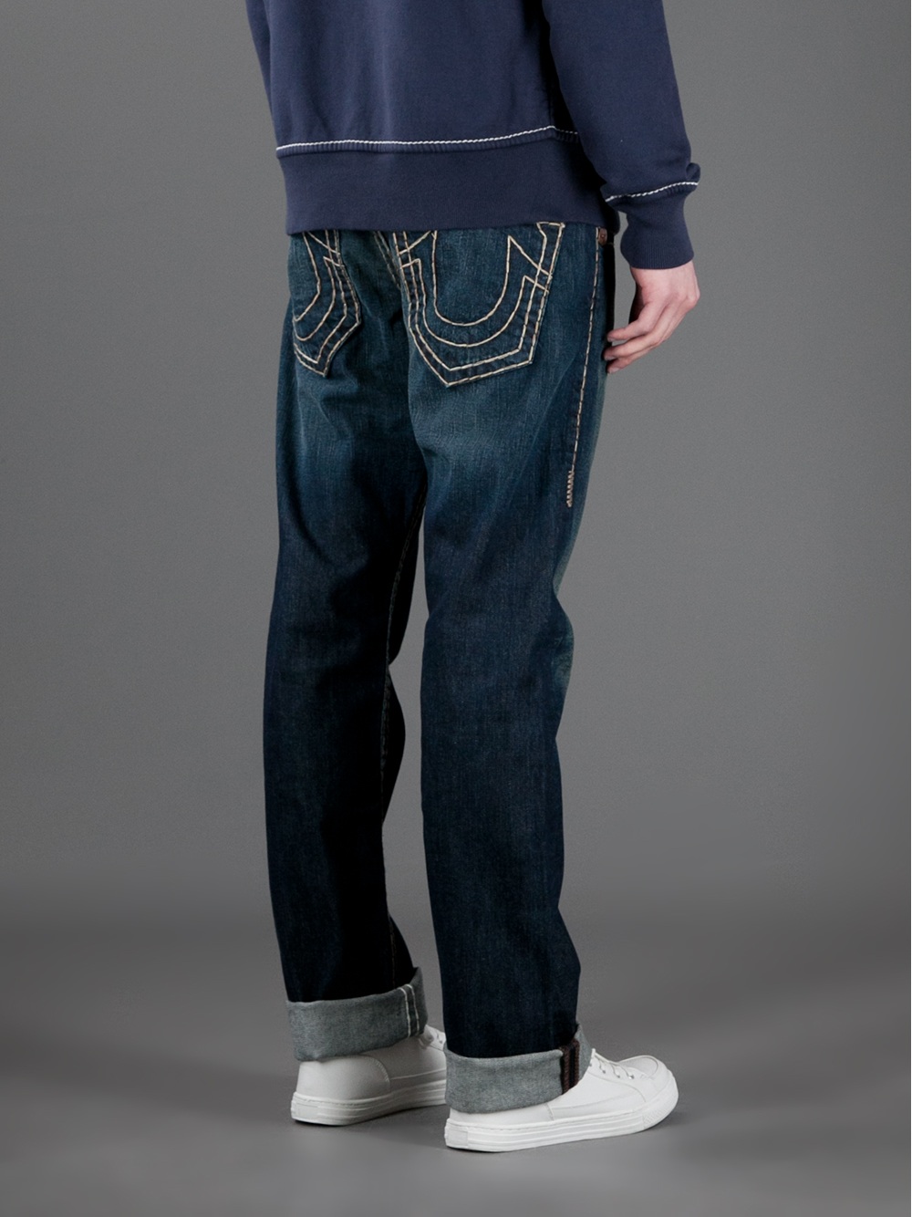 True Religion Logan Super T Jean in Blue for Men Lyst