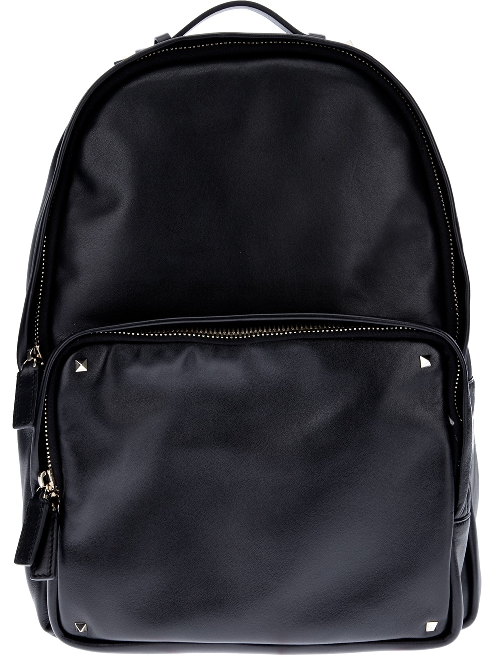 valentino black backpack