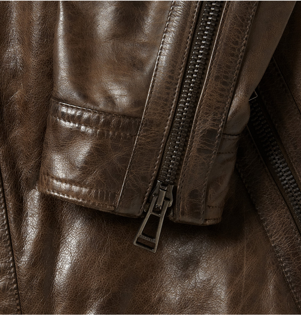Belstaff Beckland Leather Jacket in Brown for Men - Lyst