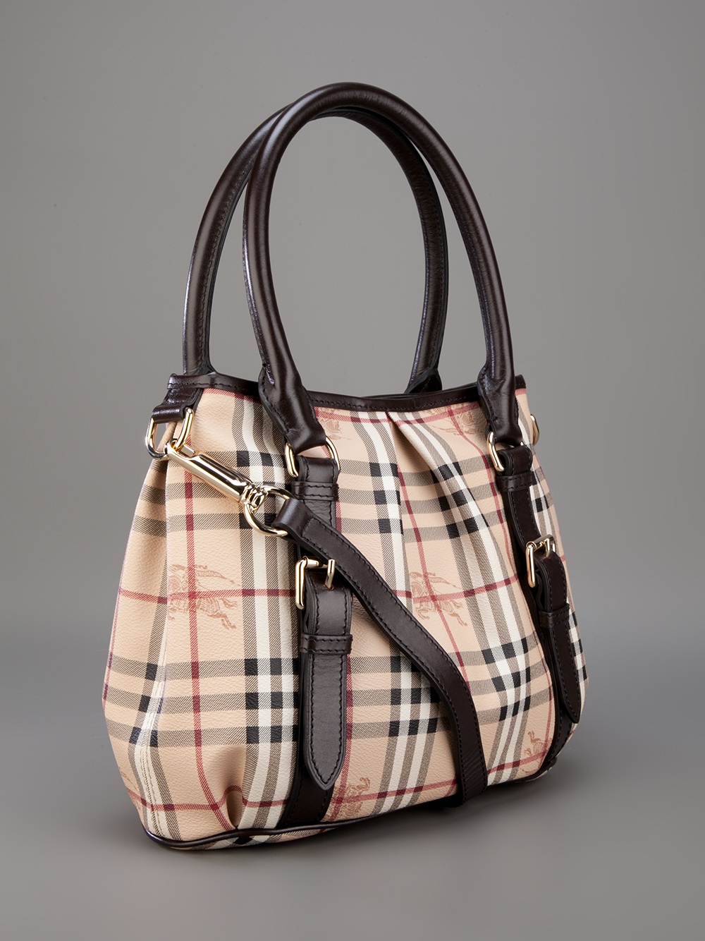 Burberry Northfield Tote in Brown - Lyst