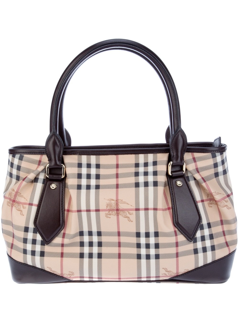 Burberry Tote Bag in Brown (Natural) - Lyst