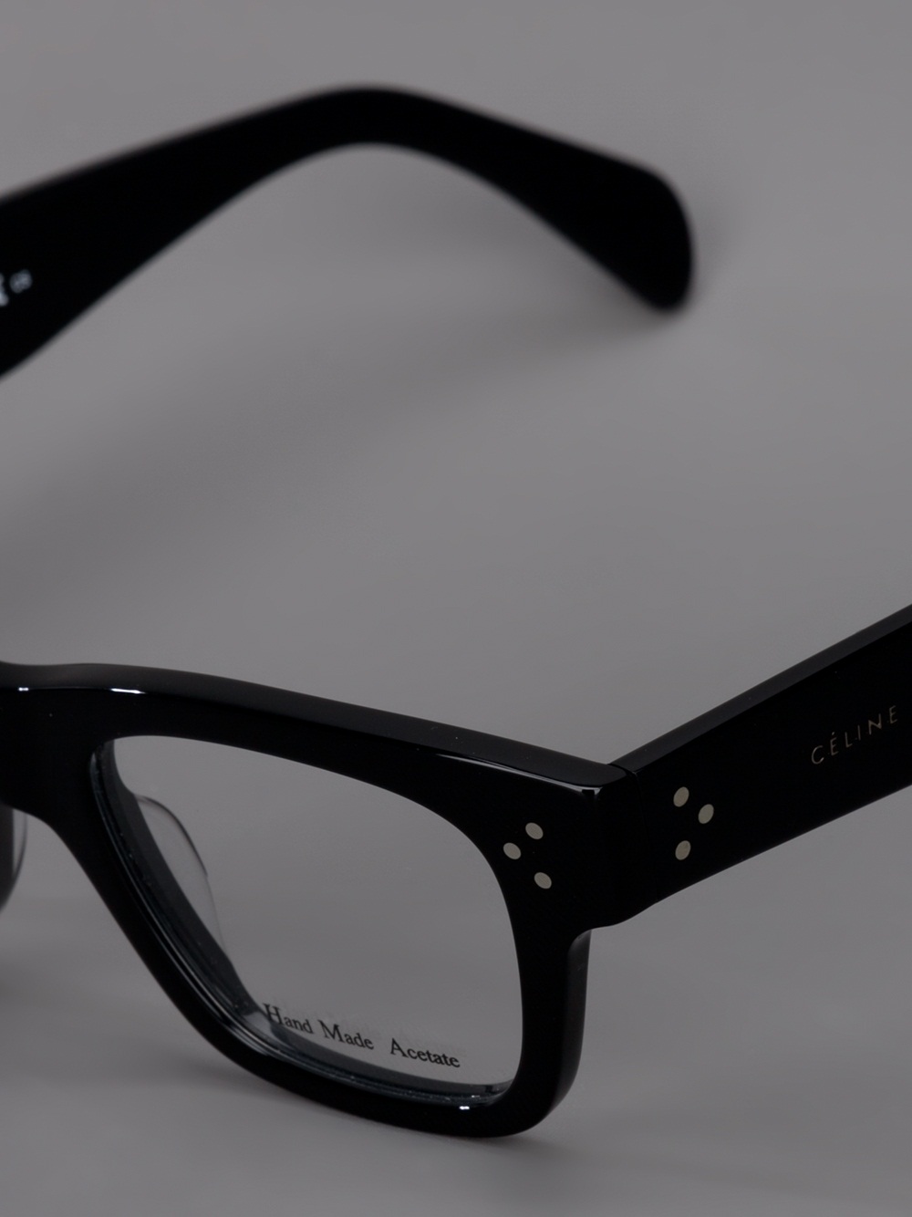 Celine Square Frame Glasses in Black Lyst