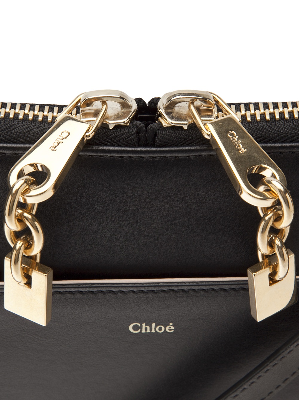 Lyst Chloé Lucy Bag in Black