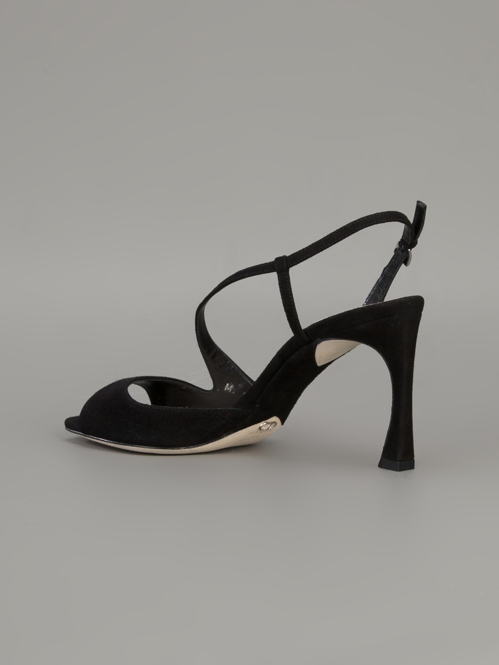 dior black sandals