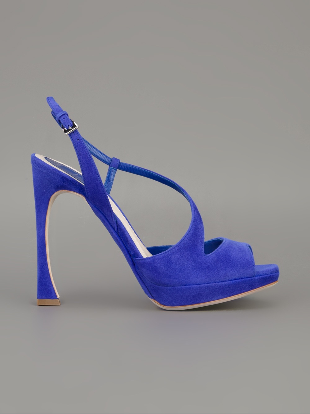 christian dior sandals navy blue