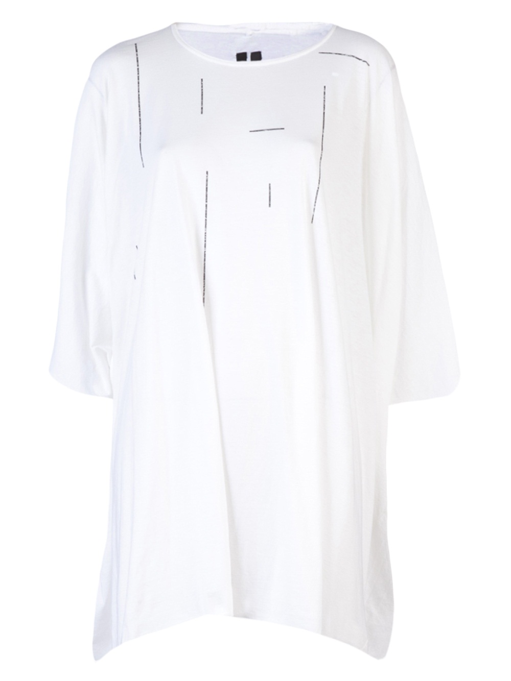 Drkshdw by rick owens Chiton Tunic in White | Lyst