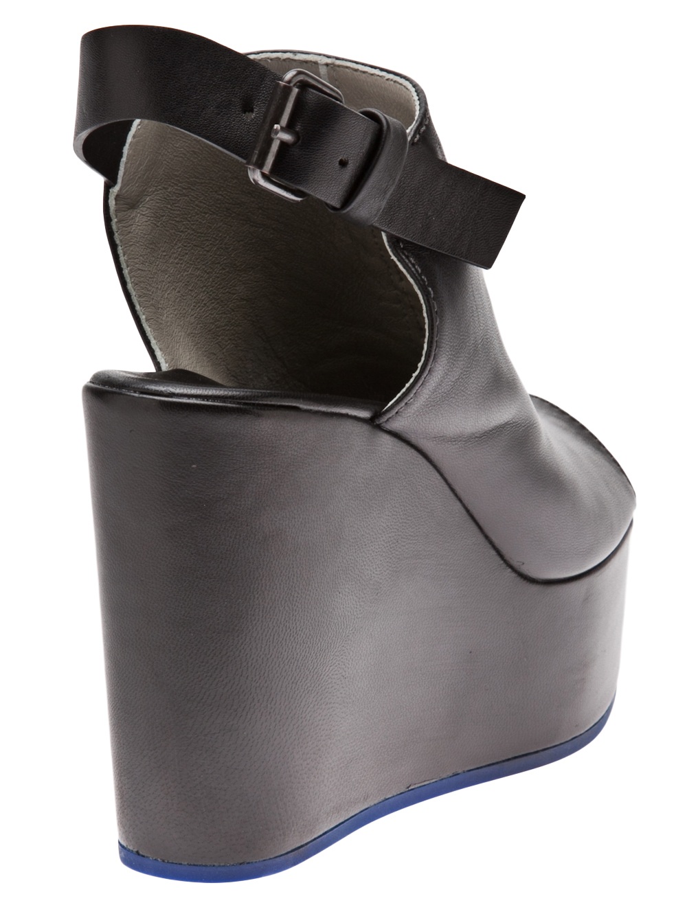 Fausto Santini Dottrina Sandal in Black Lyst