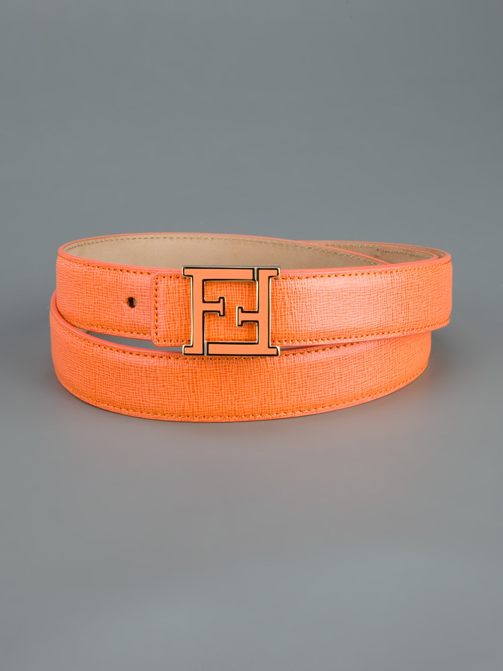 Fendi Belt in Orange - Lyst