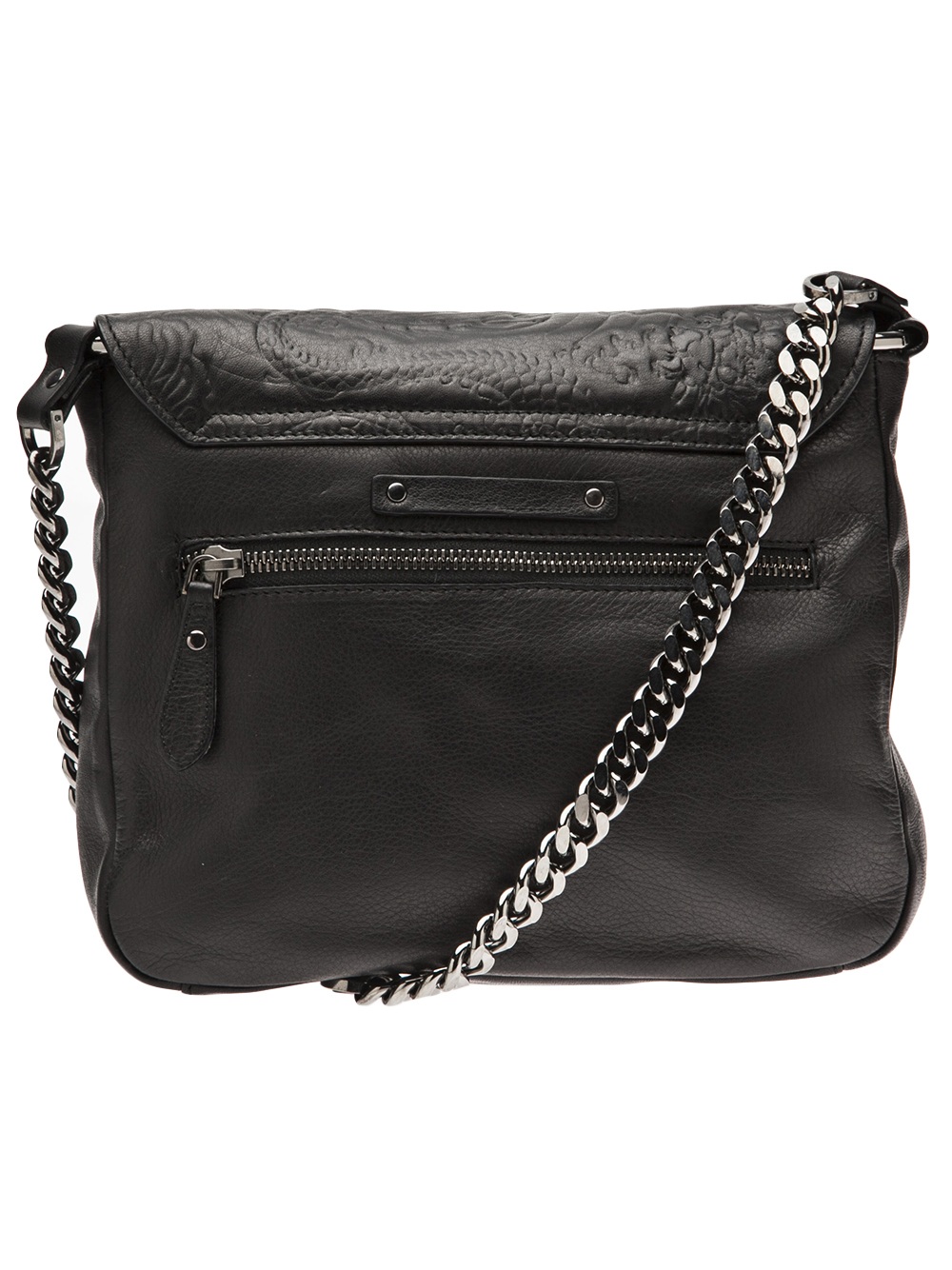 Lyst - Jean paul gaultier Small Square Tattoo Bag in Black