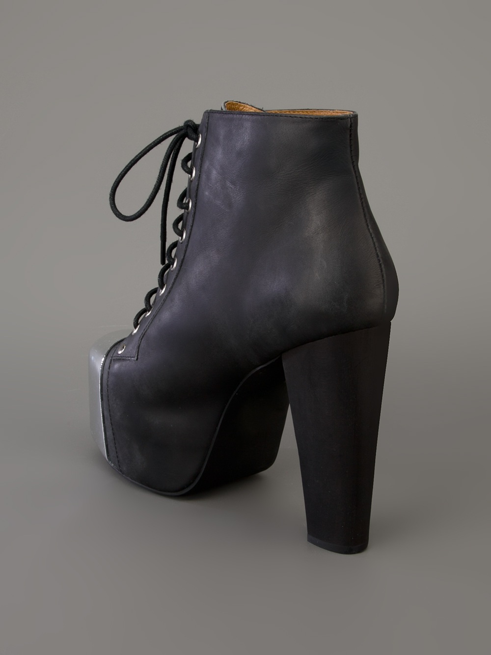 jeffrey campbell square toe ankle boots