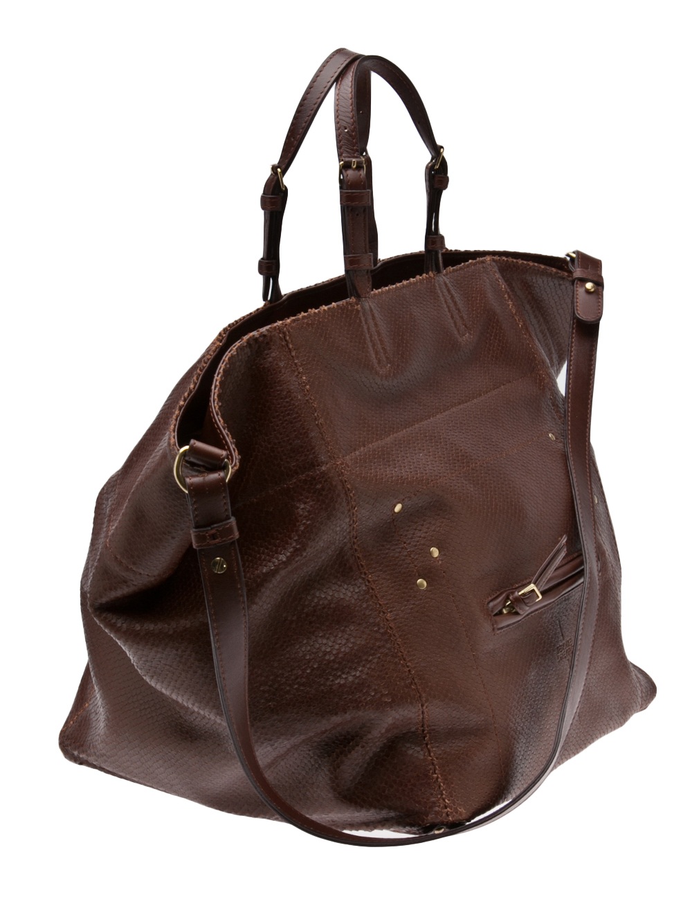 Lyst Jérôme Dreyfuss Jacques Canelle Bag In Brown Gallery