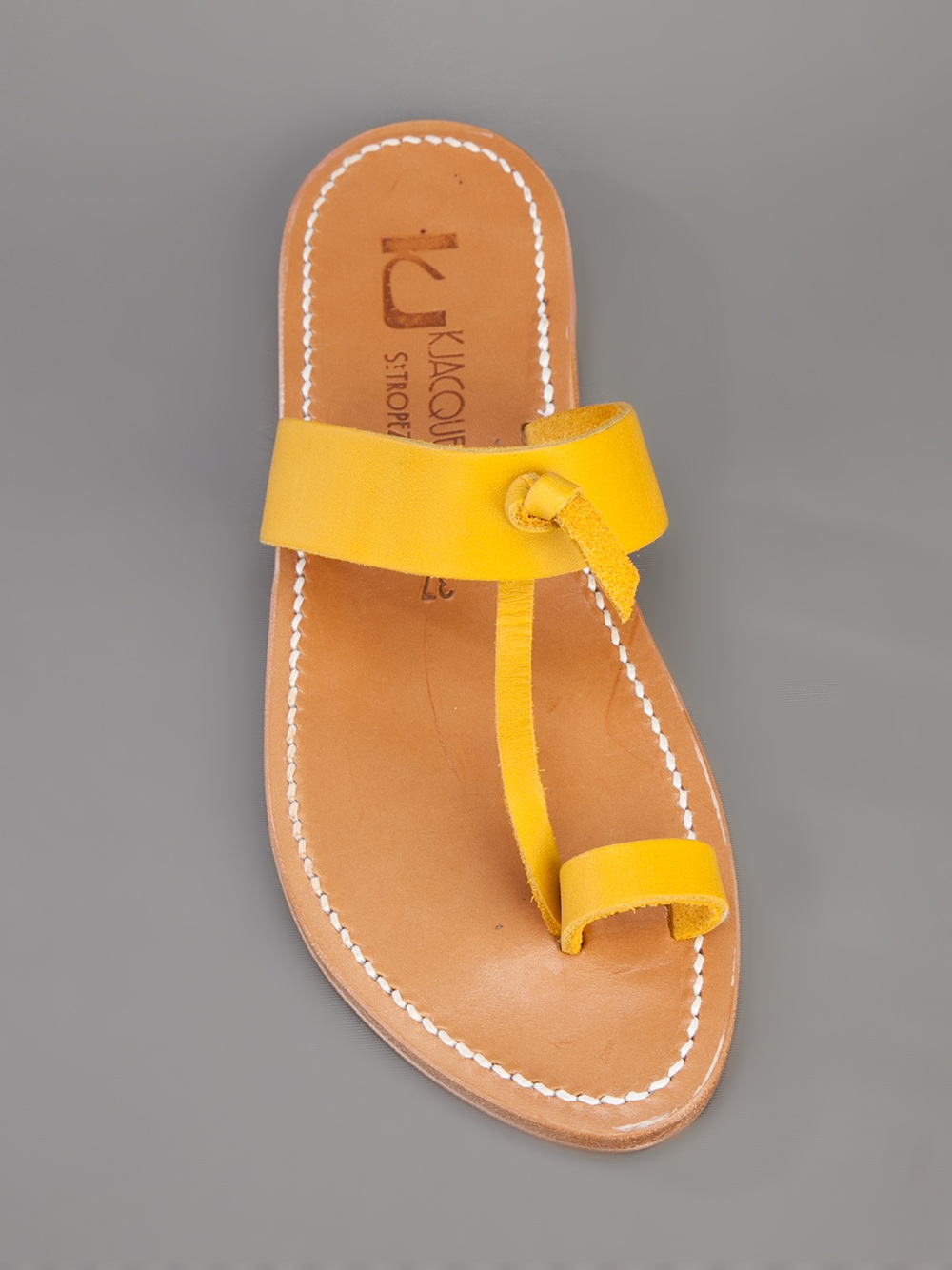 K. Jacques Ganges Sandal in Yellow & Orange (Yellow) - Lyst
