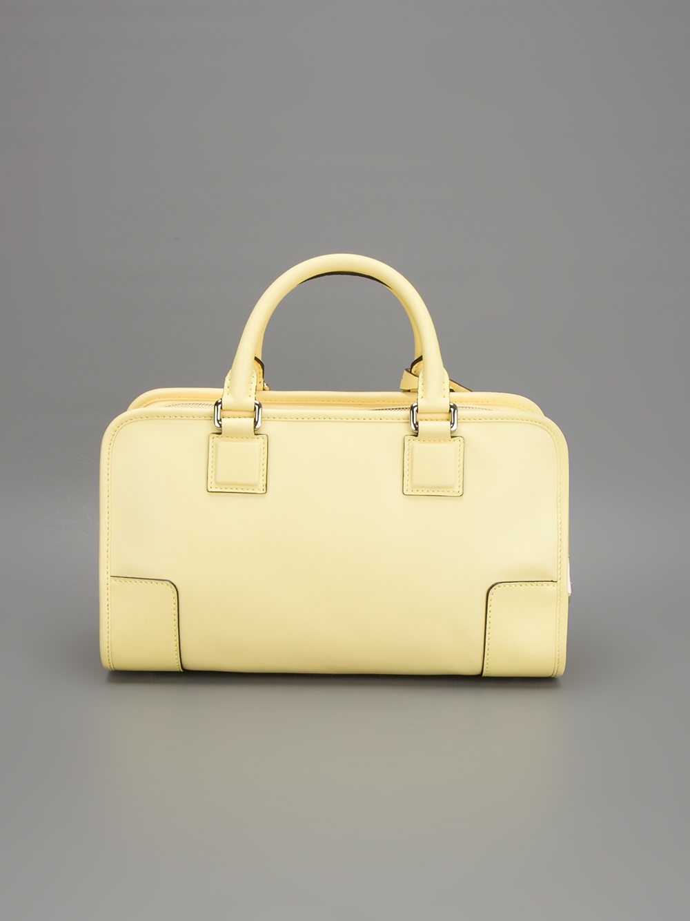 Loewe Amazon Handbag in Yellow Lyst